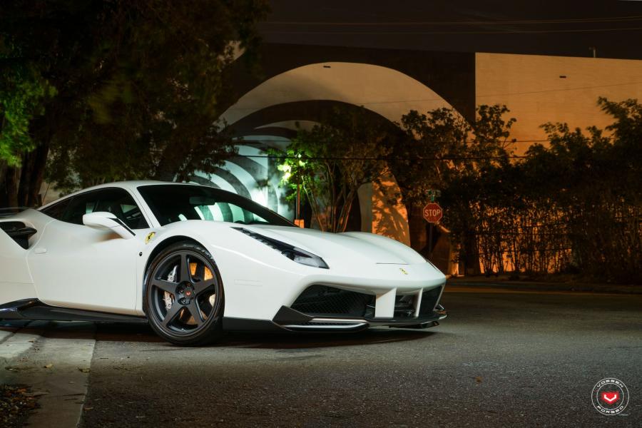  Ferrari 488 GTB on Vossen Wheels (GNS-1) 2019 года  (фото 7 из 8)